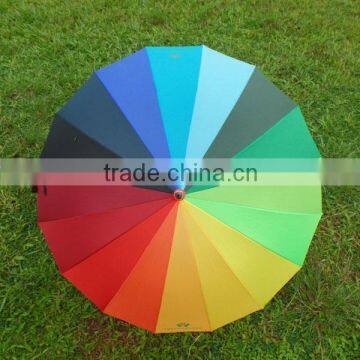 rainbow color the cost of a subway golf umbrella