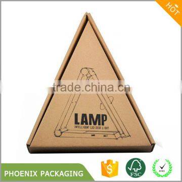 customized triangle packaging box for LED light