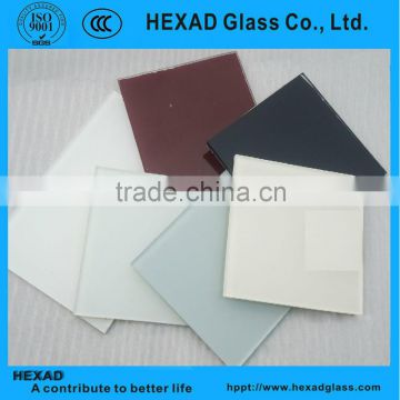 High Quality 5mm Purple Painted Glass for Decorative with CE&ISO Certificate