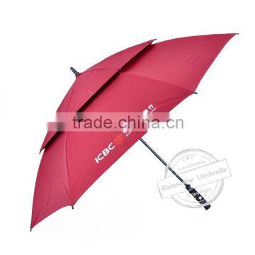 Hot sale advertising golf umbrella, rain umbrella