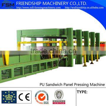 PU Sandwich Panel Pressing Machine