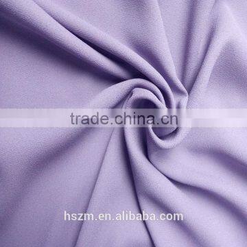 100% Recycled Polyester High Twisting Crepe Plain Fabric for Shirt