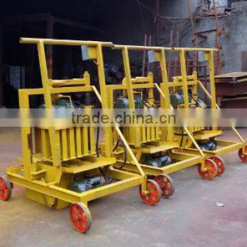 QMR2-45 Made in China Cement Moveable Lay Eggs Type Semi-automatic Mobile Concrete Block Machine Price photo-4