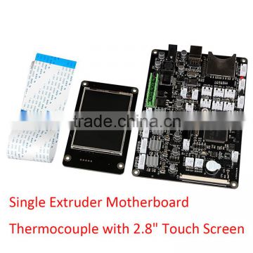 Desktop 3d print Motherboard Chitu V3.6 Single Extruder Motherboard Thermocouple with 2.8" Touch Screen Support WiFi APP Control