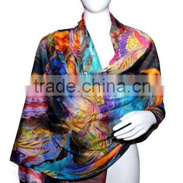 Digital print scarves