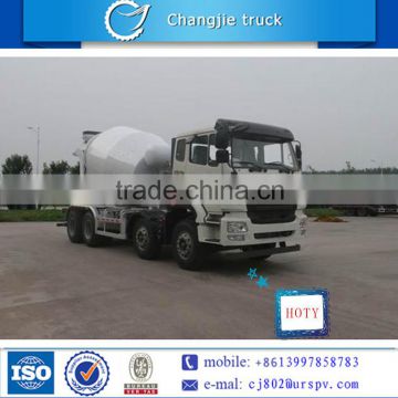 Mobile brand new ZZ 8*4 concrete mixer truck PUMP made in China for sale in South Africa