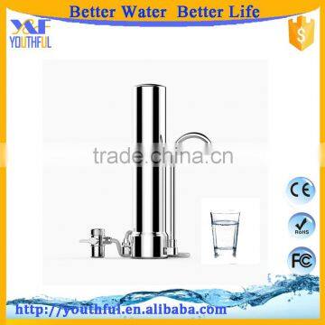 Countertop diatomceramics filter water purifier drinking water filtration system