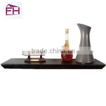 black mdf decorative wall shelves