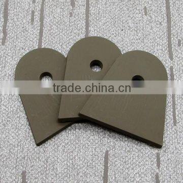 Elastic String Hole Garment Rubber Labels
