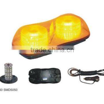 Police LED warning light bar , Auto MiNi LED light bar , LED emergency light bar(SR-MIB-126C), 120PCs 5050 SMD, W Magnet