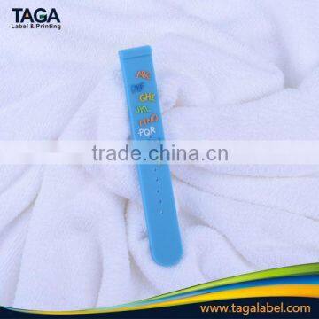 high qulity custom cheap transparent rubber label