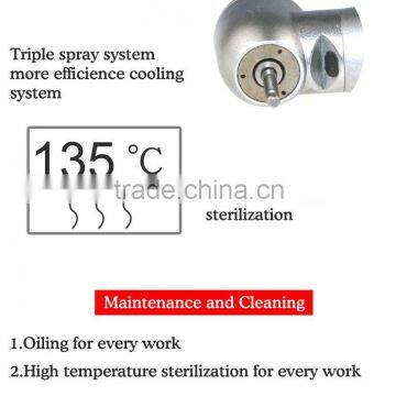 CE and ISO13485 Approved High Speed Dental Handpiece With Led Light