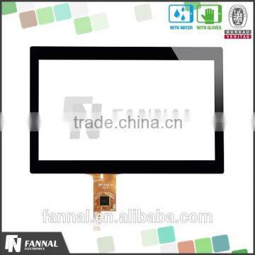 water droplet support touch screen 27 inch apply in outdoor industrial