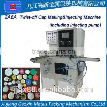 Twist-off Cap Making And Gumming Machine