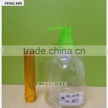 Personal Care Hand Washing Detergent and Screen Printing Handling 300ml PET Plastic Bottle With Lotion Pump photo-2