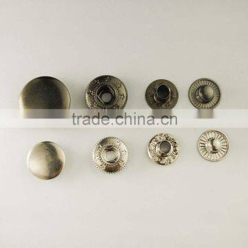 Suckey custom snap button snap fastener with 2 parts