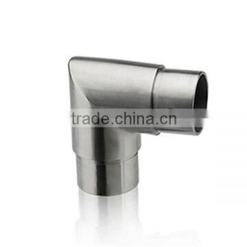 Stainless steel Acute Vertical Corner 90 Degree handrail elbow