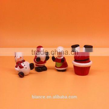 ceramic salt and pepper sets Christmas design wholesale