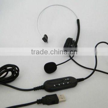 USB headset with MIC & QD OEM/ODM