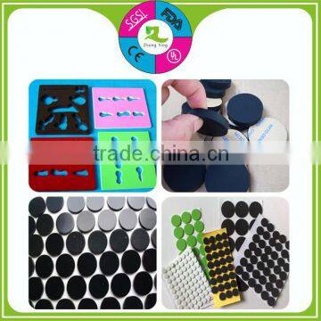 no -slip silicone rubber parts rubber mechine pad