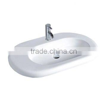 Ceramic Sanitary Ware Colored Art Bathroom Sink