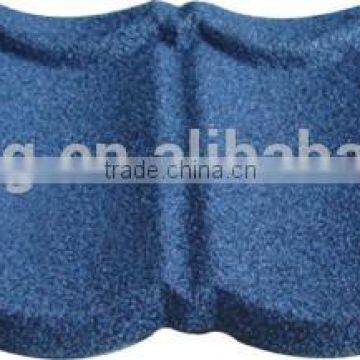 Popular Shingle Type Colorful Stone Metal Roof photo-2