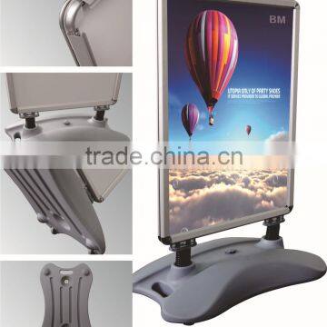 Portable stand outdoor with MDF board