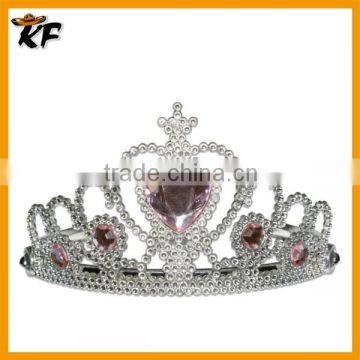 Fashion cheap beauty ABS plastic pageant wedding tiara crown