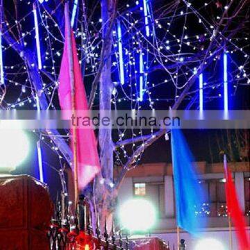 High Quality 30CM 50CM 80CM 100CM Dmx Led Meteor Tube Light Led Meteor Shower Tree Decorative Lights photo-3