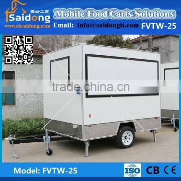 Snack machines mobile fryer food trailer with wheels