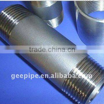 NPT Steel nipple dn25 full thread nipple