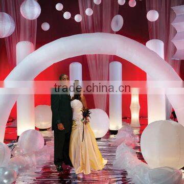 Event Decoration LED Inflatable Arch /Inflatable Wedding Arch