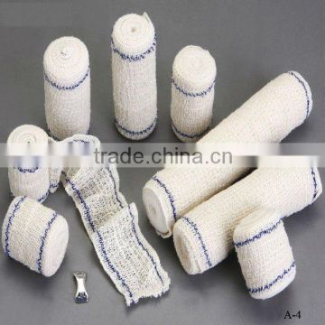 Blue thread elastic crepe bandage