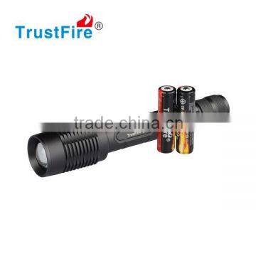 Powered by CREE T6 zoom flashlight TrustFire TR-Z5 focus customize light/torch