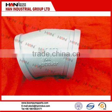 Schwing Elbow Bend OEM 10009928 DN125 5.5" 14 Degree for Putzmeister Concrete Pump Spare Parts