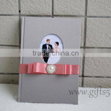 Unique wedding guest book guest check book