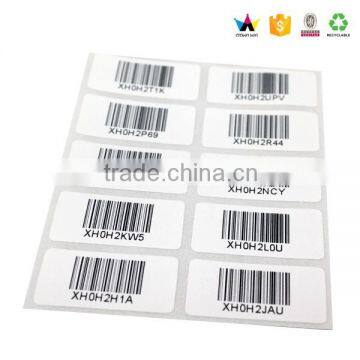 Cheap wholesale shoe box waterproof labels