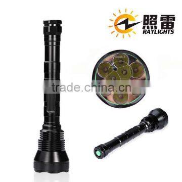 9 x XM-L T6 LED Flashlight Torch 5 Modes LED Rechargeable Flashlight