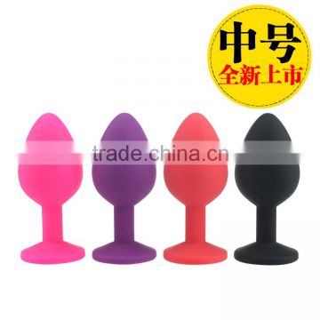 CT Silicone 44g Seamless Butt Plug Plugs Silicon Soft Silicone Anal Toys