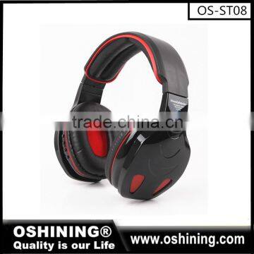 2016 Best quality noise cancelling wireless bluetooth stereo headphone (OS-ST08)