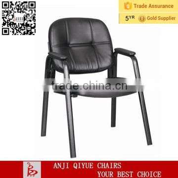 Zhejiang Anji QIYUE four legs stackable metal conference visitor chair QY-5010