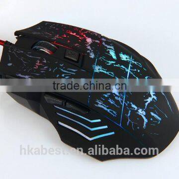 LED Lighting DPI 3D 7 Buttons Computer Notebook Gaming USB Wire Game Mouse photo-5