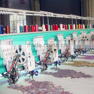 coiling/cording / mixed computerized embroidery machine