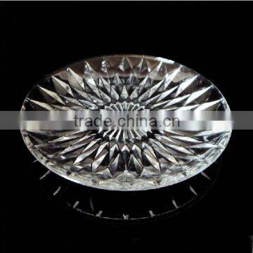 Glass Charger Plates Wholesale With Diamond Design photo-2
