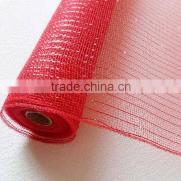 270g Light Blue Flower Netting Wrap photo-2