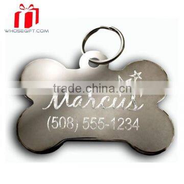 Hot !!! Metal Pet Tag With Poly Bag Packing And Running Id Number For Decoration