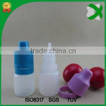 2015 cheap e-cig bottle 5ml with child lock cap and sealed ring