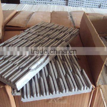 Black chiselled stone