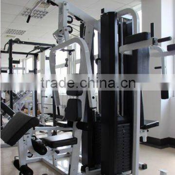 Four Station Home Gym with 220LBx2plastic weight stack /Fitness Trainer