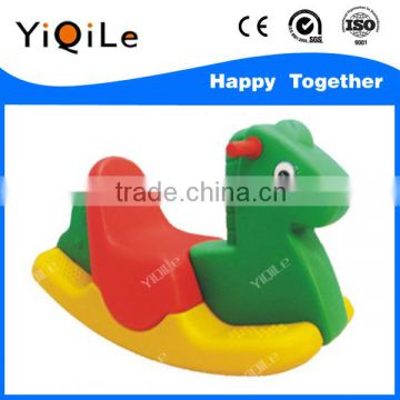 Lovely animal design plastic rocking horse